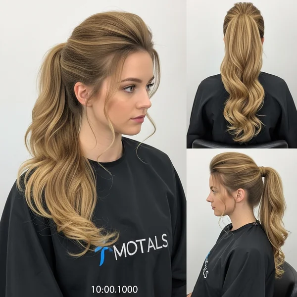 rom Hairstyles for Long Hair Ponytail