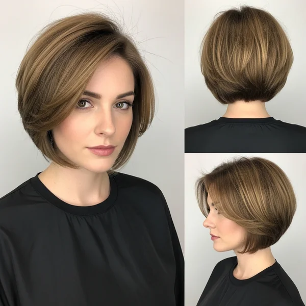 Short Bob Haircuts for Thinning Hair