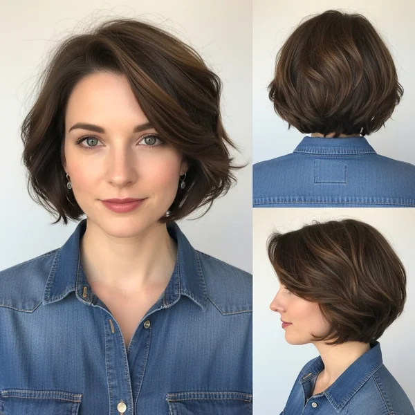 Short Haircuts for Thinning Wavy Hair