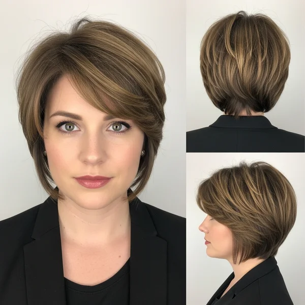 Short Layered Haircut