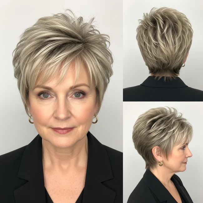 Short Sassy Hairstyle