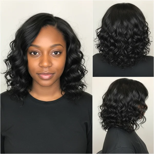 Shoulder Curly Hairstyles For Black Women