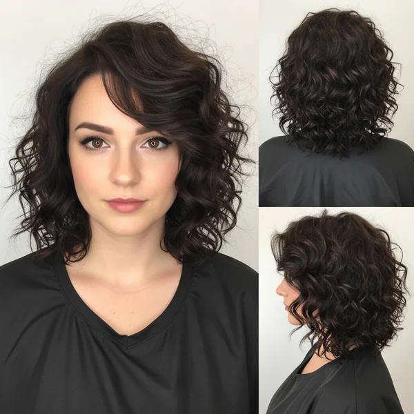 Shoulder Length Haircuts For Thick Curly Hair