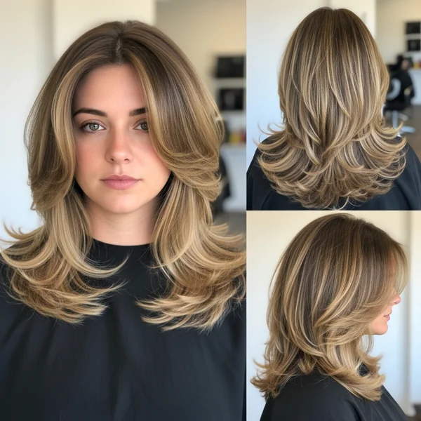 Butterfly Haircut Long Thick Hair