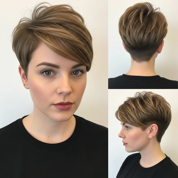 Undercut Pixie Haircut