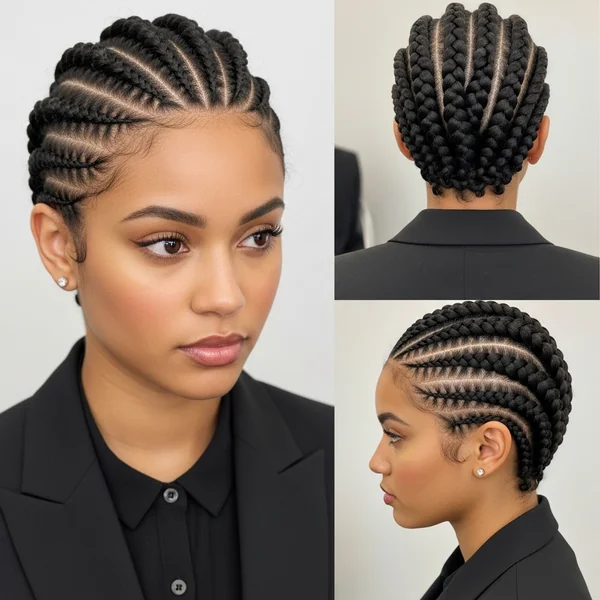 Winter Braided Hairstyles Short