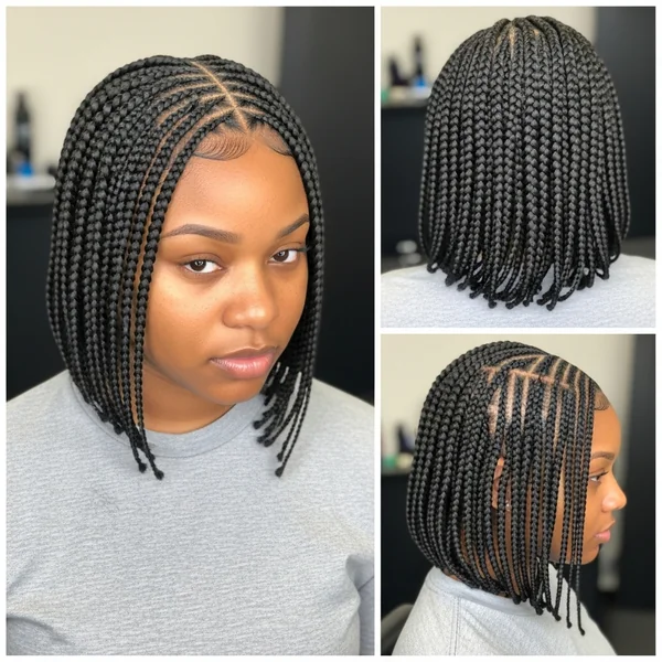 African Braids Bob Hairstyles