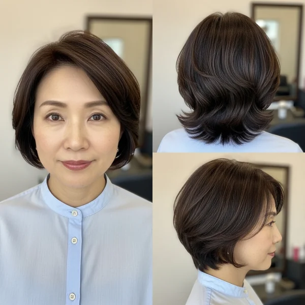 Asian Women Over 60 Hairstyles