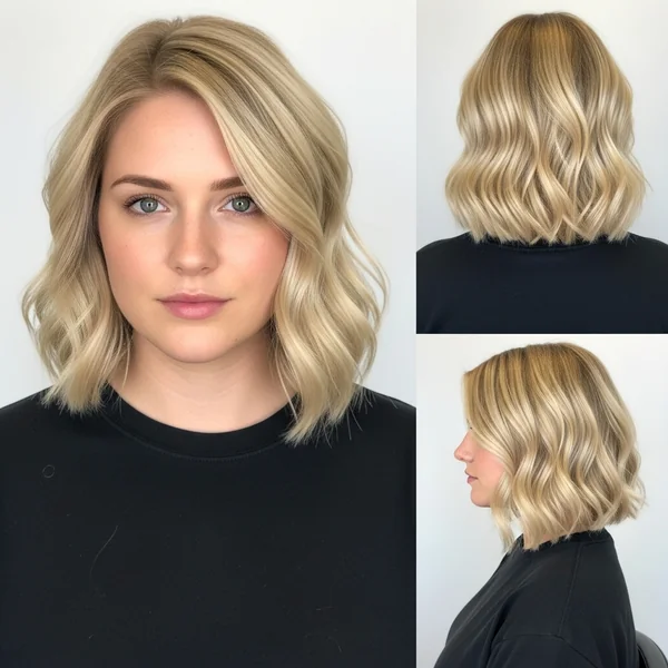 Blonde Bob Wedding Hairstyles