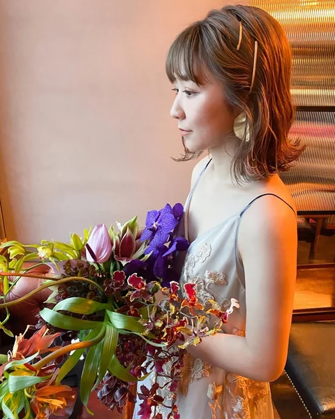 long bob wedding hairstyles wavy lob