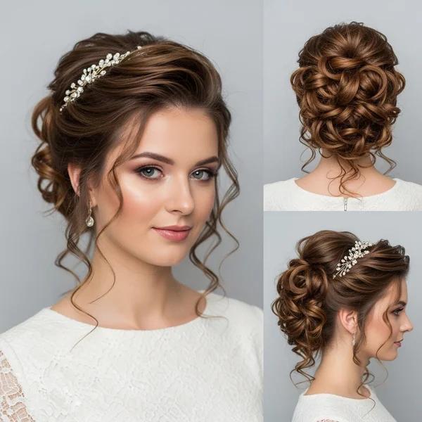 Curly Hairstyles For Prom Half Up