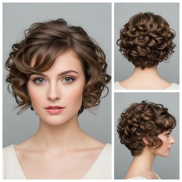 Curly Prom Hairstyles For Short Hair