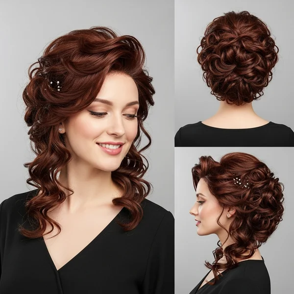 Curly Wig Prom Hairstyles