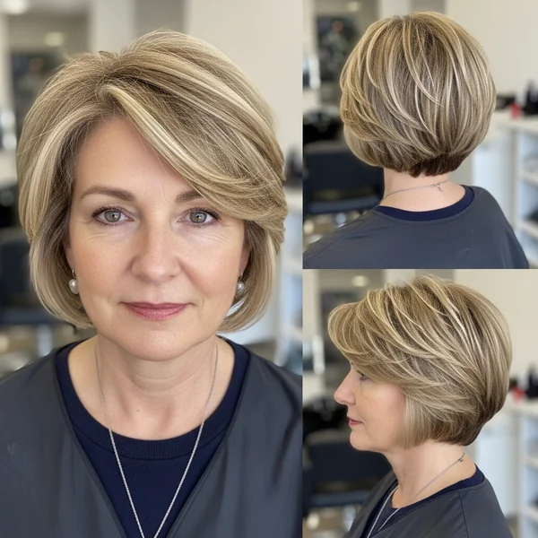 Hairstyles for French Women Over 60