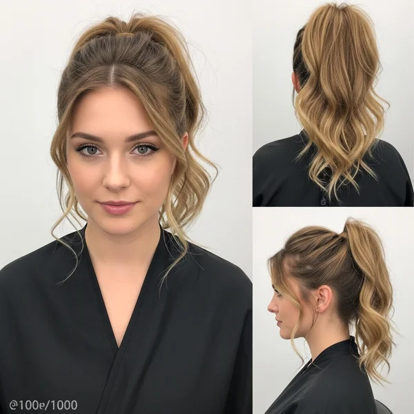 Half Ponytail Hairstyles