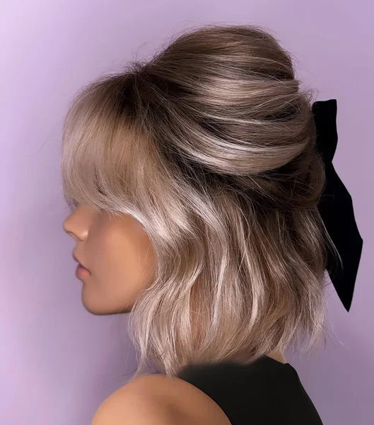 fancy bob hairstyles wedding