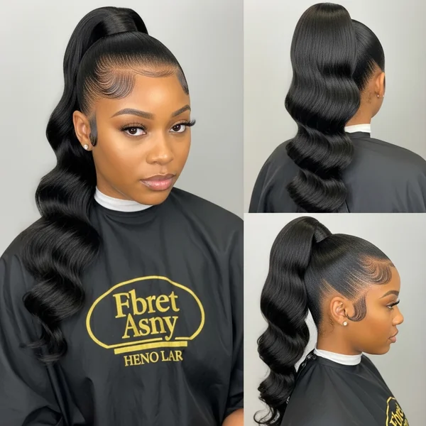 High Low Ponytail Hairstyles Weave