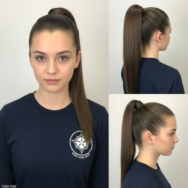High Ponytail Hairstyles for School