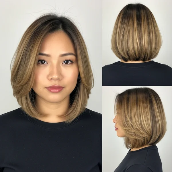 Layered Bob Hairstyles for Asian Women