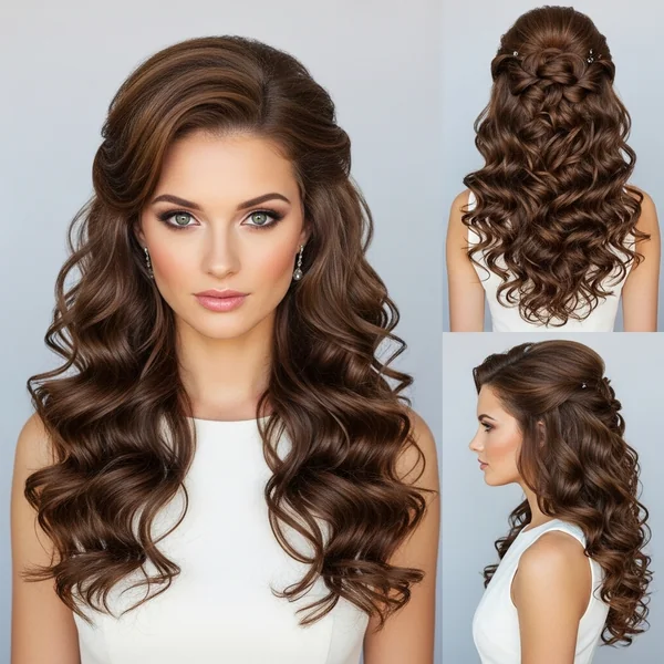 Long Curly Hairstyles For Prom