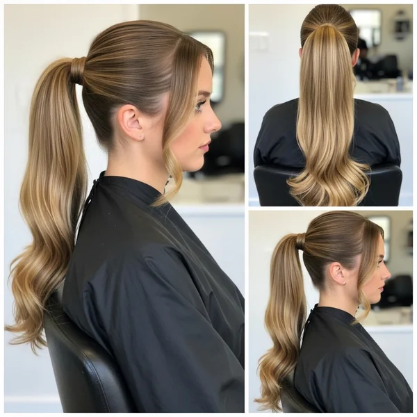 Long Ponytail Hairstyles for Wedding