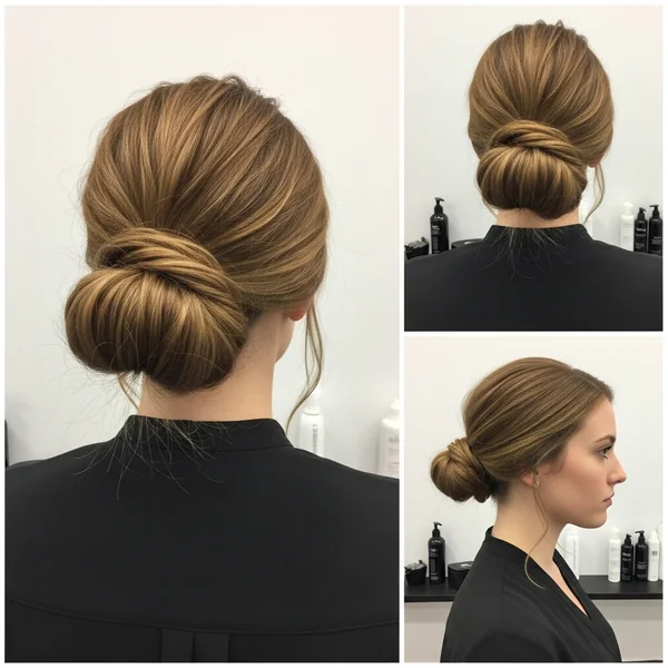 Low Bun Ponytail Hairstyles