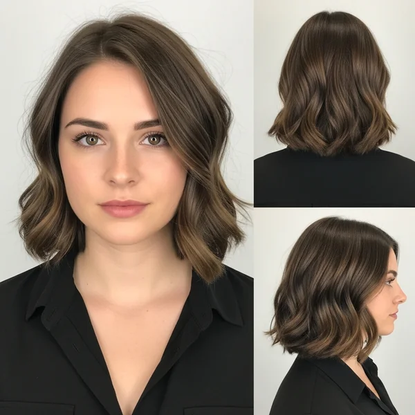 Medium Bob Wedding Hairstyles