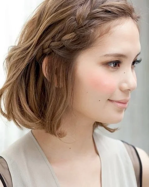 Pink Ombré Feed-in Bob Braids with Curvaceous Parts