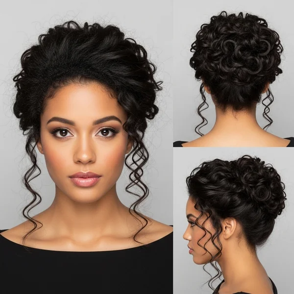Prom Hairstyles Curly Hair Natural Curls