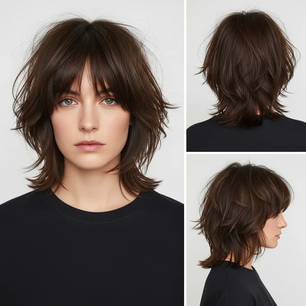 Shaggy Bob Hairstyles For Fine Hair
