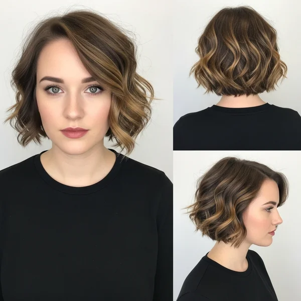 Short Bob Wedding Hairstyles Bridesmaid