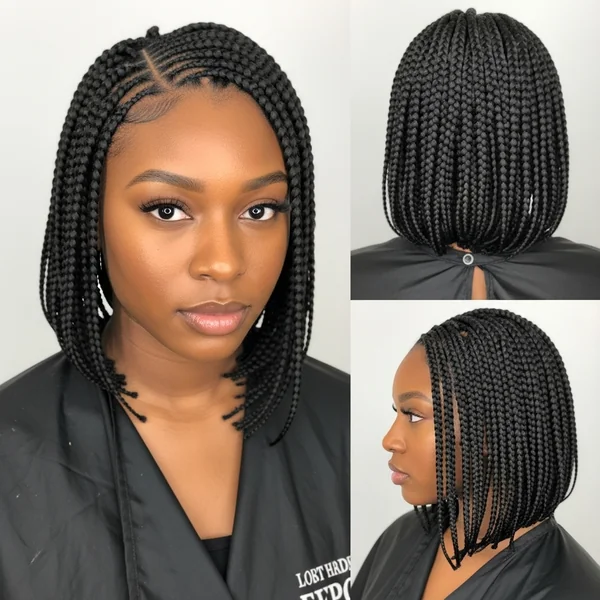 short braid bob hairstyles for black women