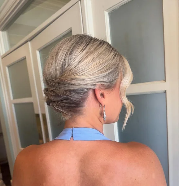 bob with bangs wedding hairstyles