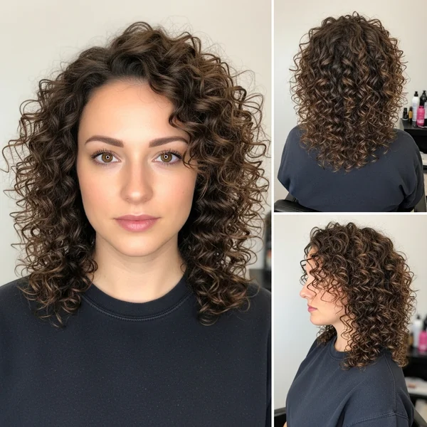Winter Curly Hairstyles