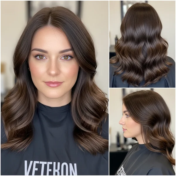 Winter Hairstyles for Brunettes