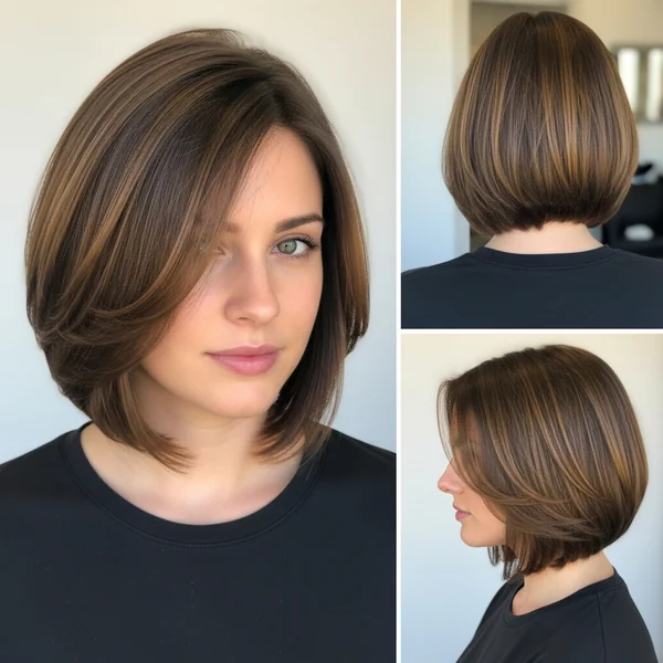 Bob Haircut For Round Face