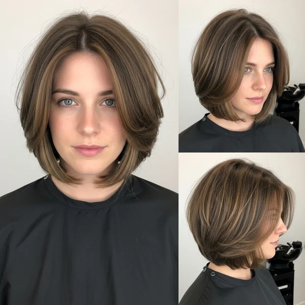 Bob Haircut For Fine Hair Round Face