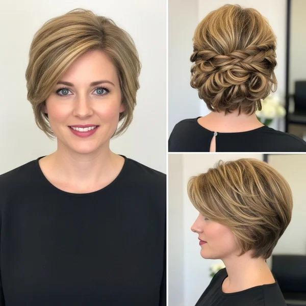 Wedding Hairstyles For Short Fine Hair