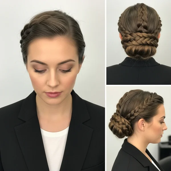 Braided Side Bun Hairstyles