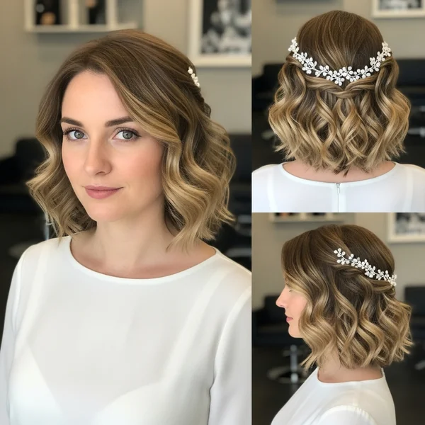 Bob Wedding Hairstyles For Women