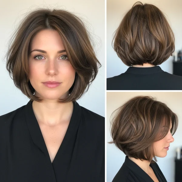 Choppy Bob Hairstyles For Fine Hair Short Styles