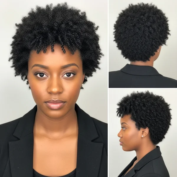 Afro Short Hairstyles Black Women