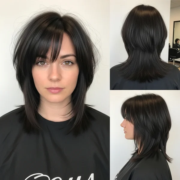 Choppy Layered Haircuts for Medium Hair Straight