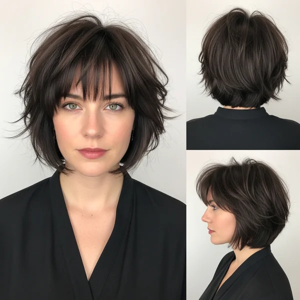 Choppy Layered Haircuts For Short Hair
