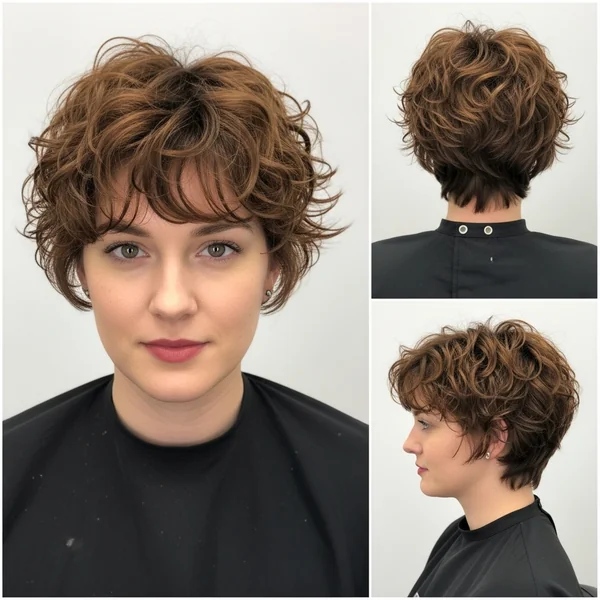 curly pixie hairstyles
