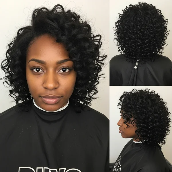 curly prom hairstyles black women