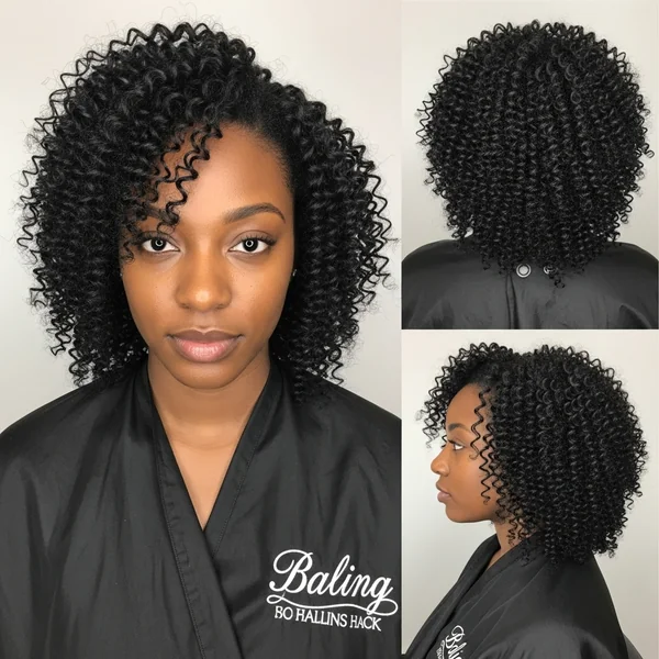 curly wedding hairstyles for black women