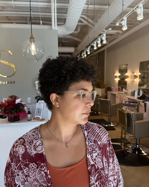 Dimensional Mocha Pixie with Piecey Spiral Layers