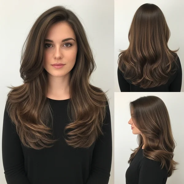 Hairstyles for Thick Long Hair