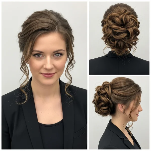 Long Curly Updo Hairstyles